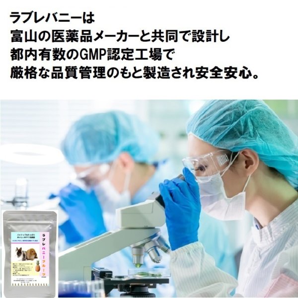 画像5: 32%OFF 創業32周年セール うさぎ ラブレバニーフルーツ20g パイナップルいっぱい おいしい 植物性乳酸菌配合 おなかにいい (5)